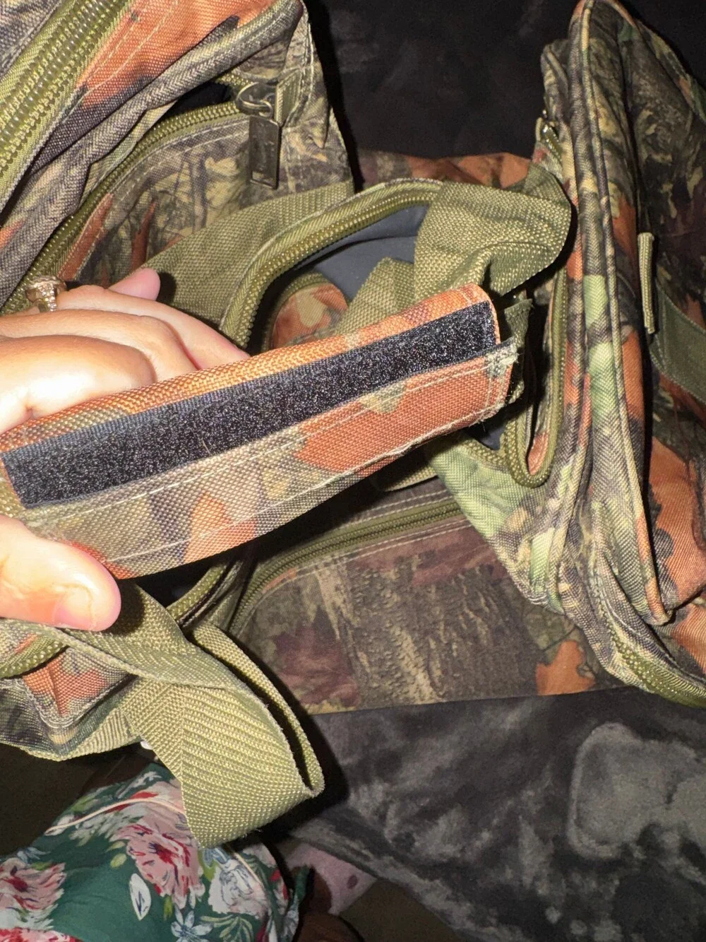 NWOT Magnum Camouflage Duffle Bag with Multiple Zippered Compartments